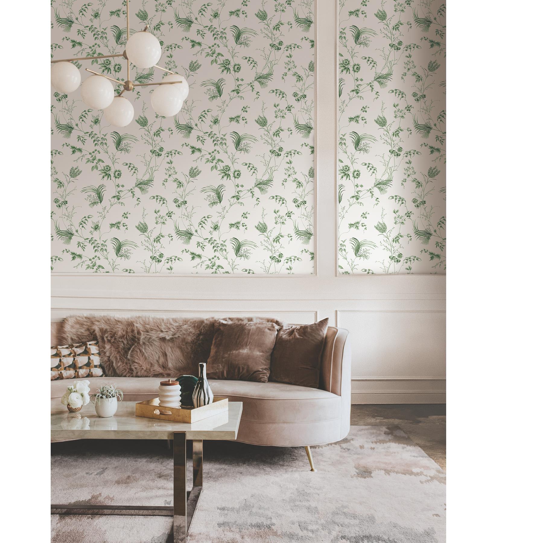 MX9680 - Ronald Redding Astoria Wallpaper Floral Lace