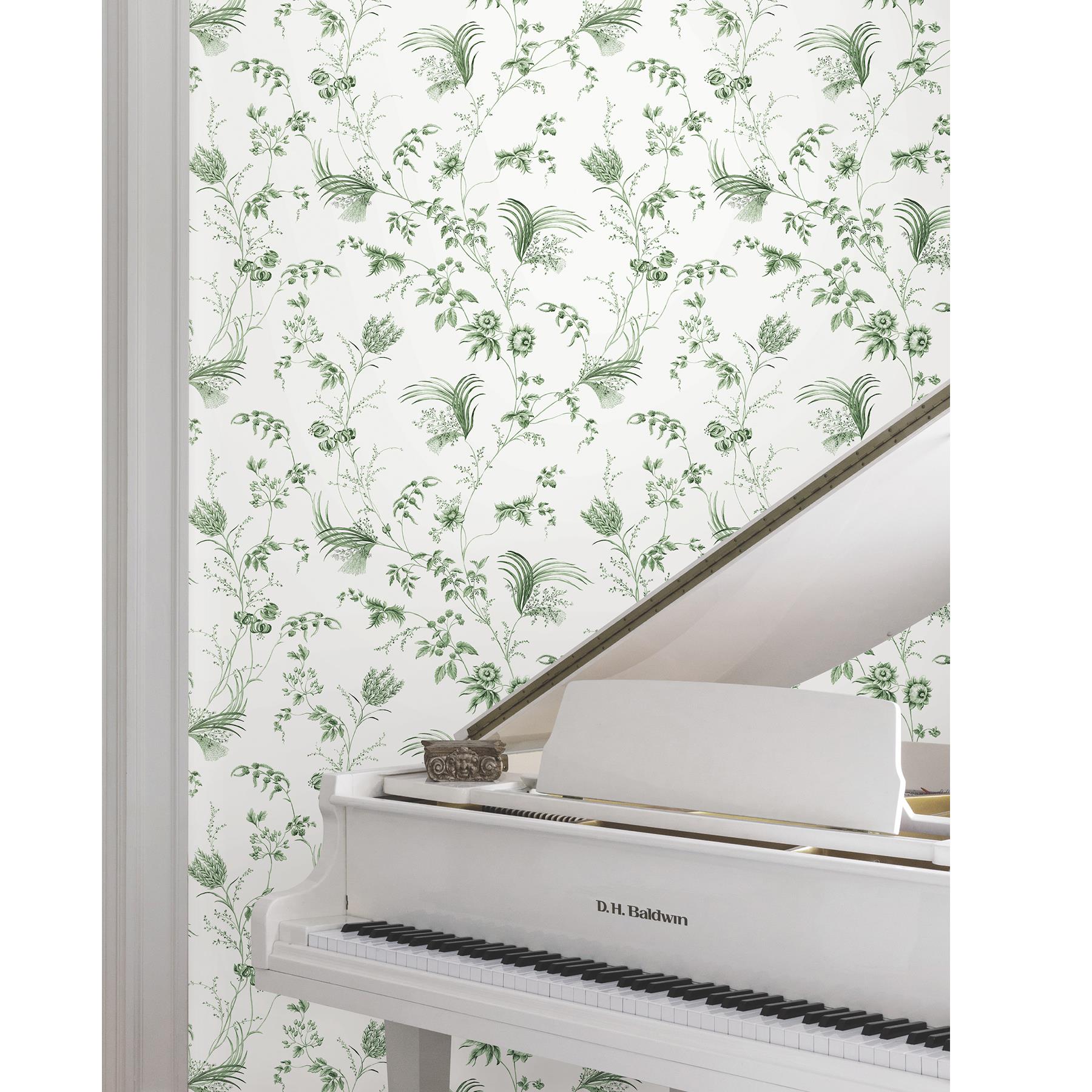 MX9680 - Ronald Redding Astoria Wallpaper Floral Lace