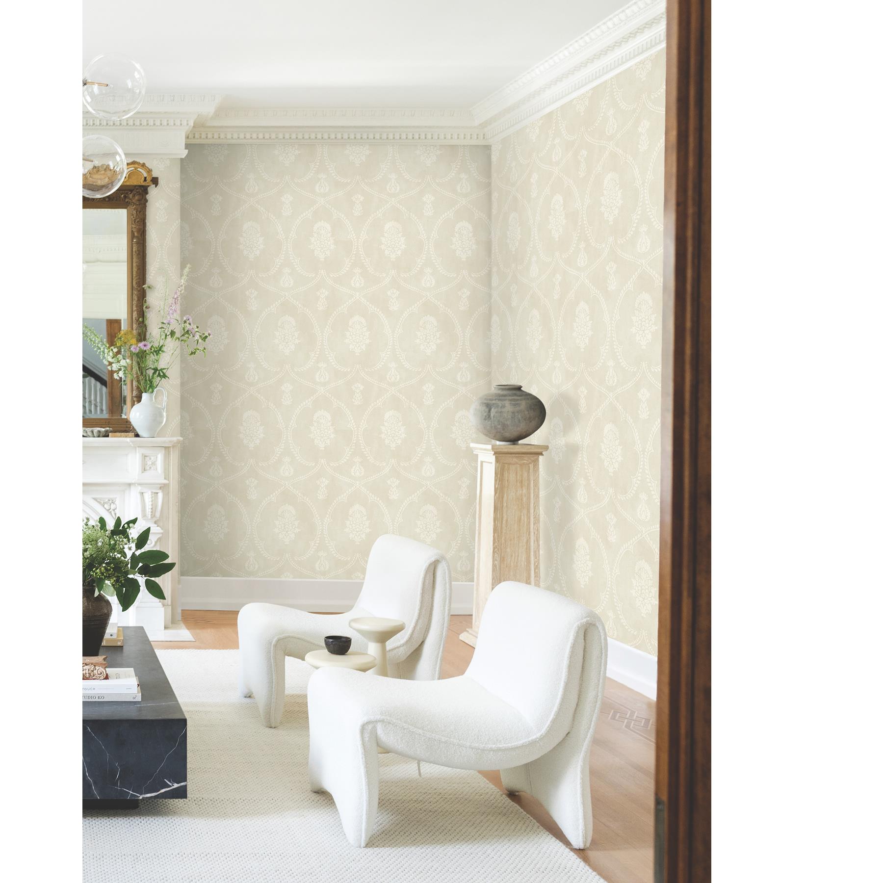 MX9641 - Ronald Redding Astoria Wallpaper Royal Damask