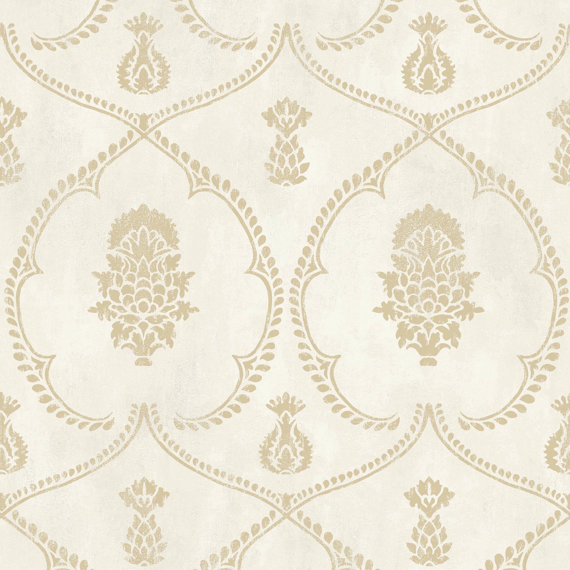 MX9643 - Ronald Redding Astoria Wallpaper Royal Damask