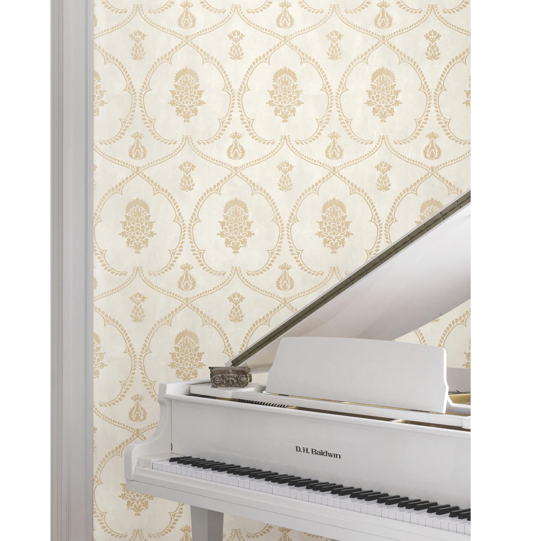 MX9643 - Ronald Redding Astoria Wallpaper Royal Damask