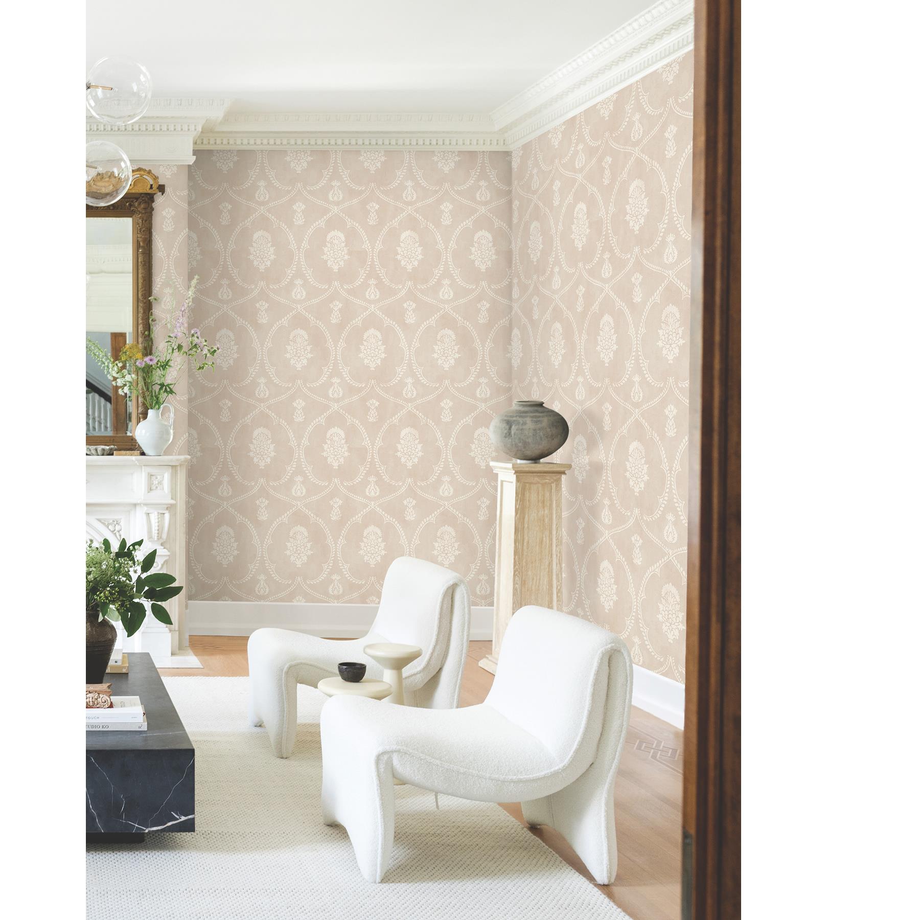 MX9646 - Ronald Redding Astoria Wallpaper Royal Damask
