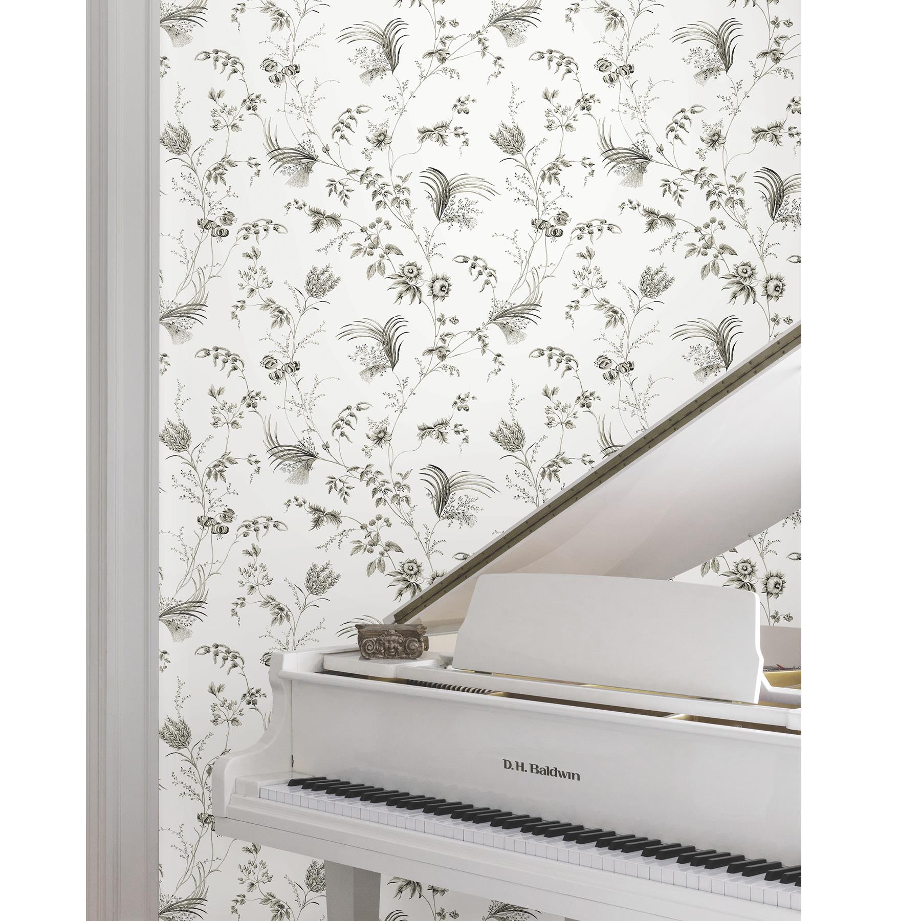 MX9682 - Ronald Redding Astoria Wallpaper Floral Lace