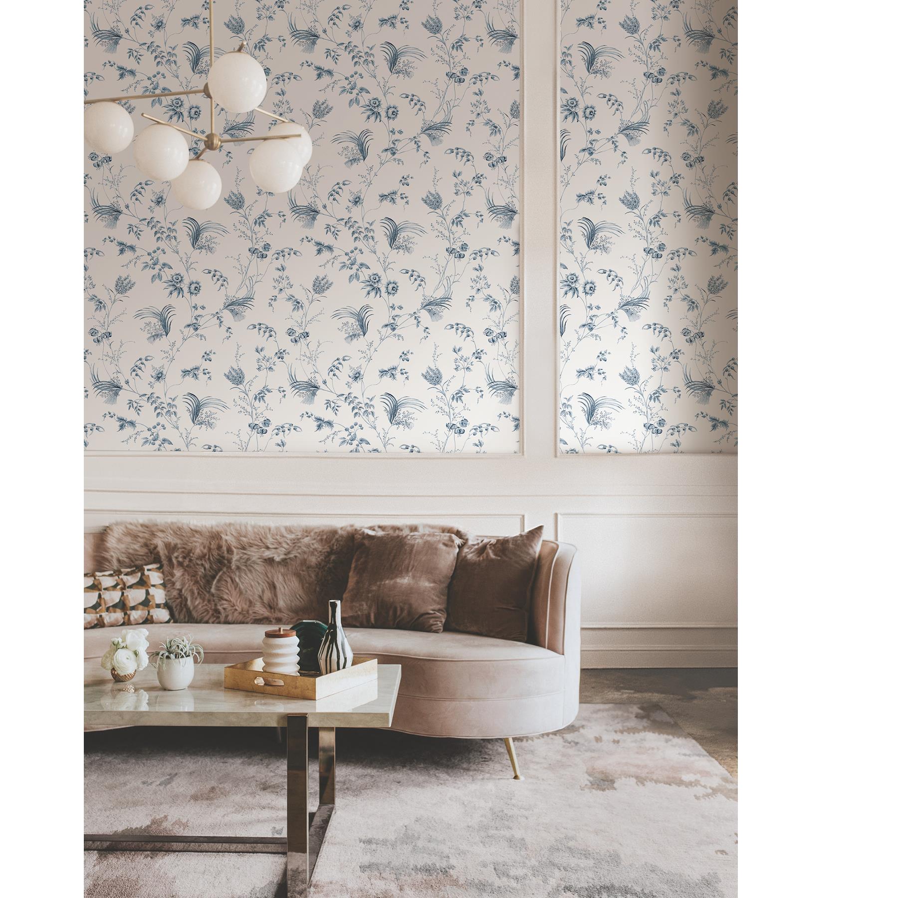 MX9683 - Ronald Redding Astoria Wallpaper Floral Lace