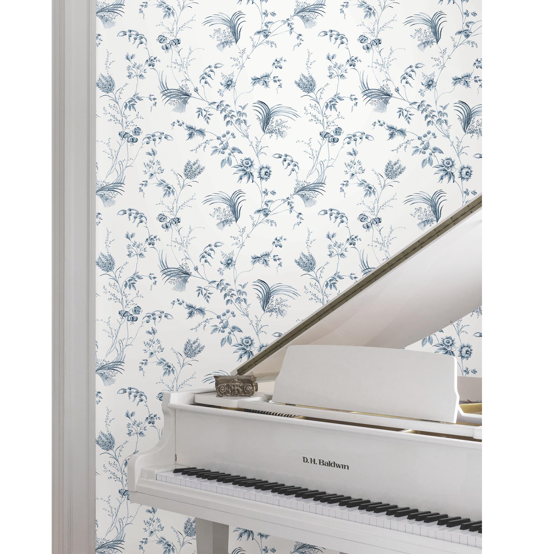 MX9683 - Ronald Redding Astoria Wallpaper Floral Lace
