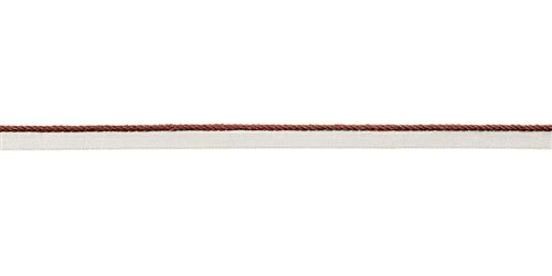 1/4" Cord With Lip  -  Mini - Vermillion