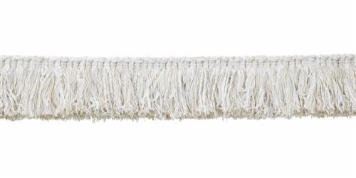 2 1/4" Brush Fringe - Parshall - Porcelain