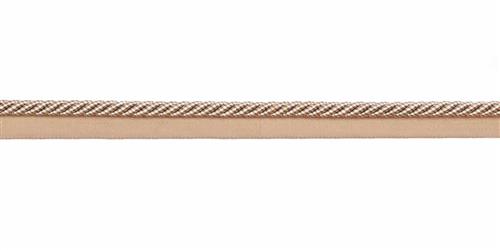 3/8" Cord With Lip - Rolette - Alloy