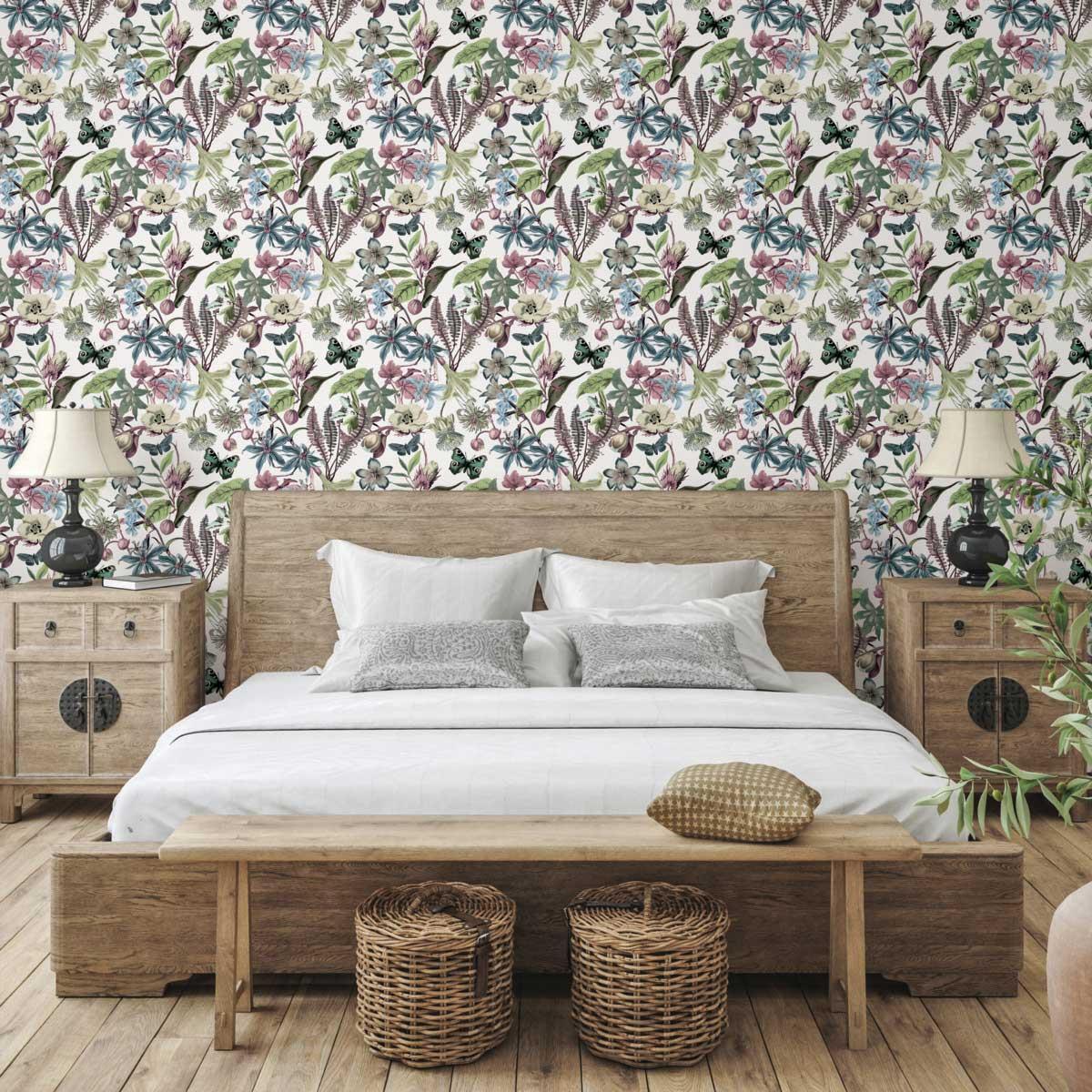 BL1721 - Blooms Second Edition Wallpaper Butterfly House