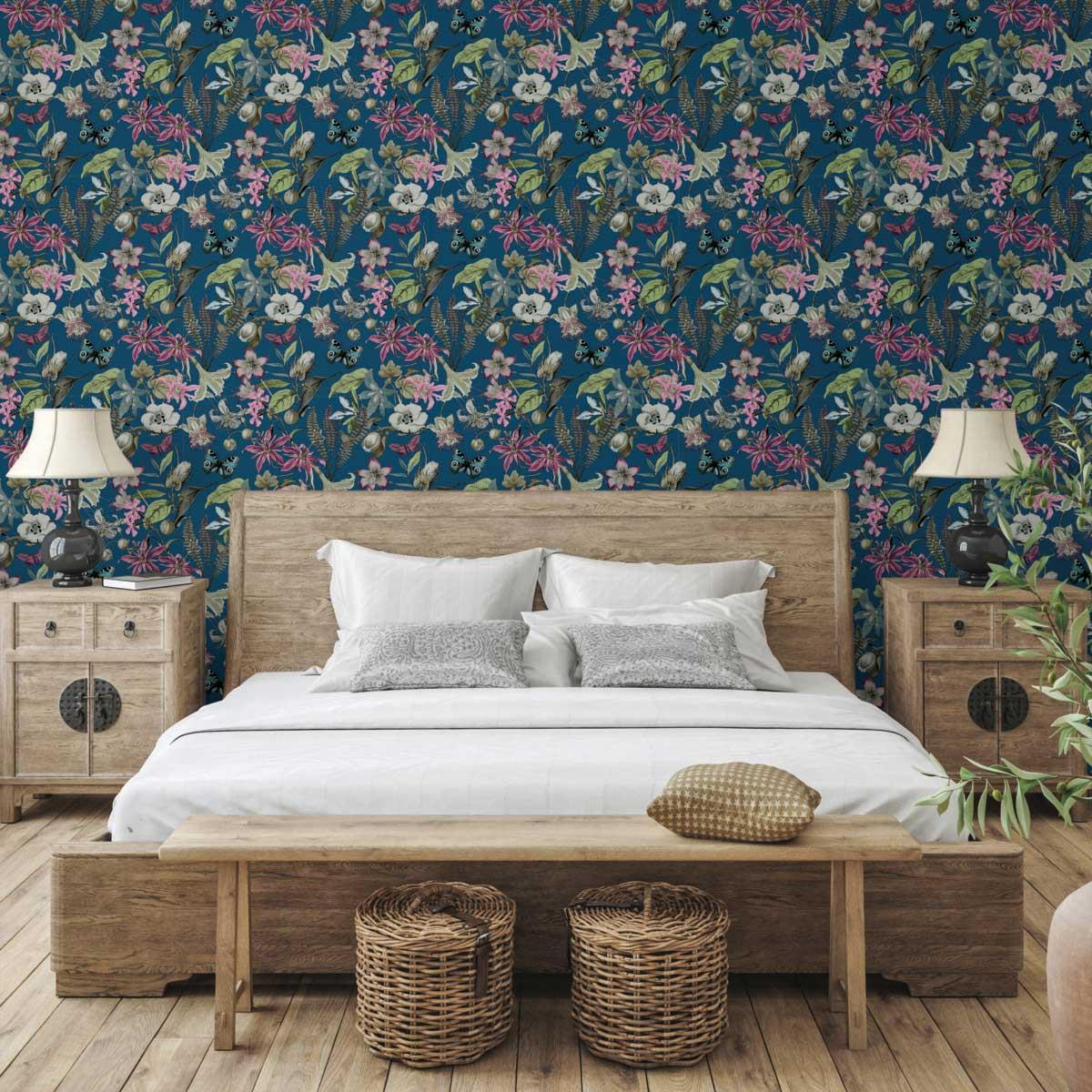 BL1723 - Blooms Second Edition Wallpaper Butterfly House