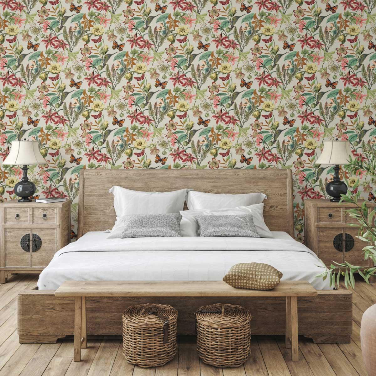 BL1724 - Blooms Second Edition Wallpaper Butterfly House