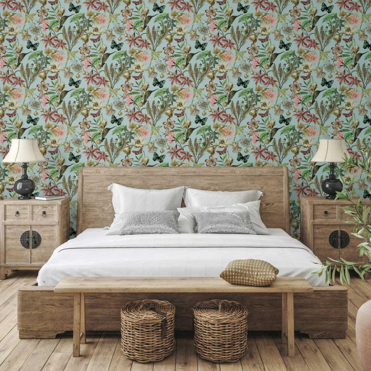 BL1725 - Blooms Second Edition Wallpaper Butterfly House