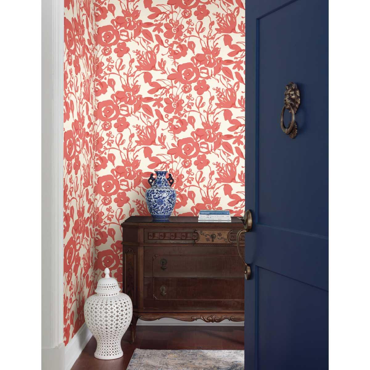 BL1731 - Blooms Second Edition Wallpaper Brushstroke Floral