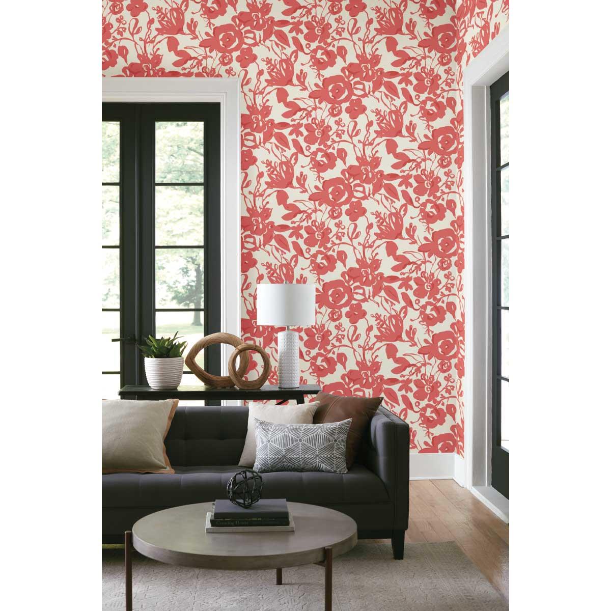 BL1731 - Blooms Second Edition Wallpaper Brushstroke Floral