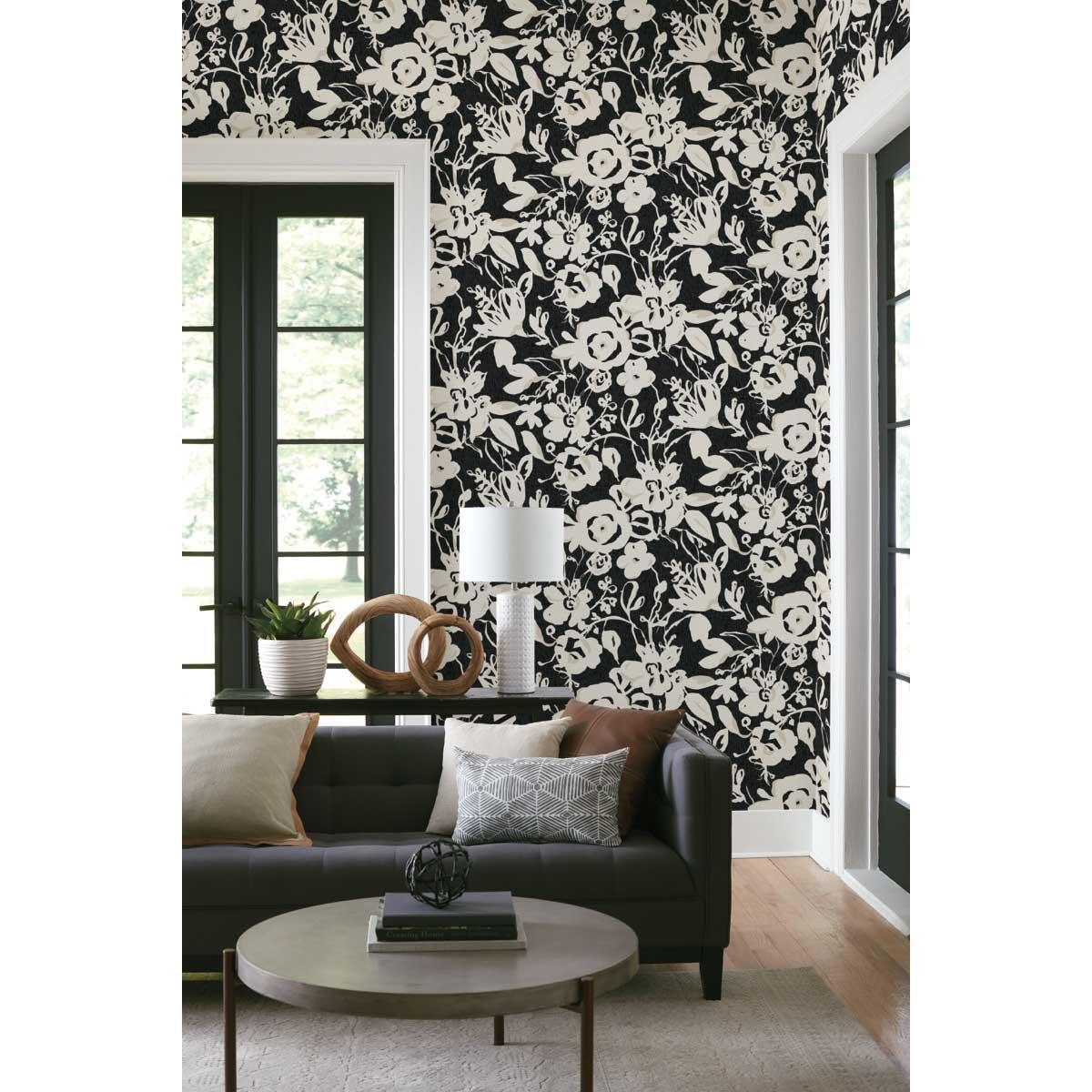 BL1733 - Blooms Second Edition Wallpaper Brushstroke Floral
