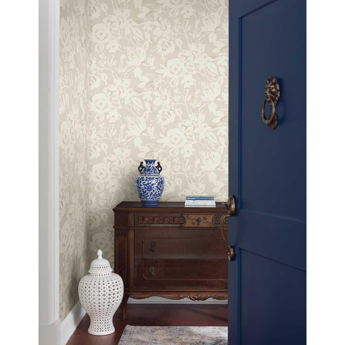 BL1735 - Blooms Second Edition Wallpaper Brushstroke Floral