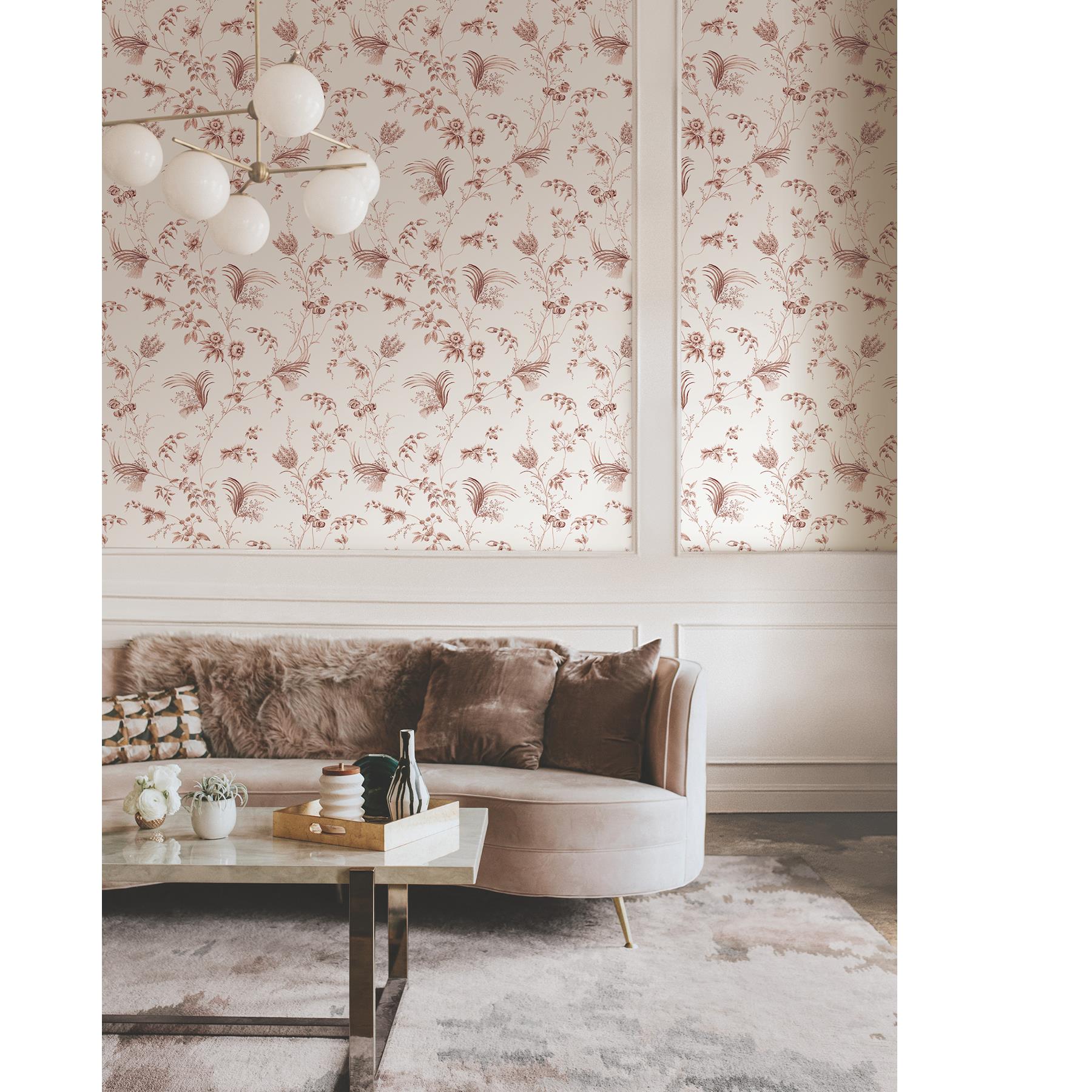 MX9684 - Ronald Redding Astoria Wallpaper Floral Lace