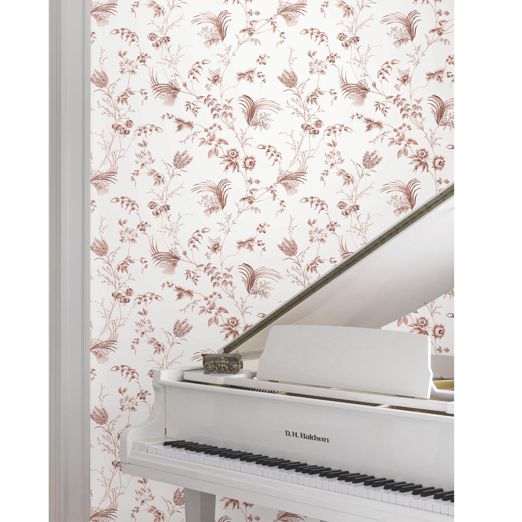MX9684 - Ronald Redding Astoria Wallpaper Floral Lace