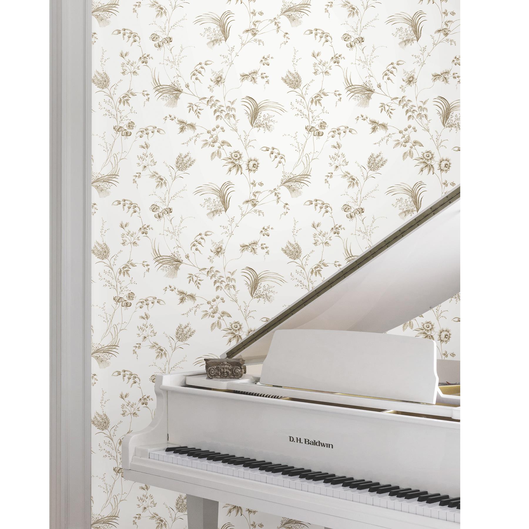 MX9681 - Ronald Redding Astoria Wallpaper Floral Lace